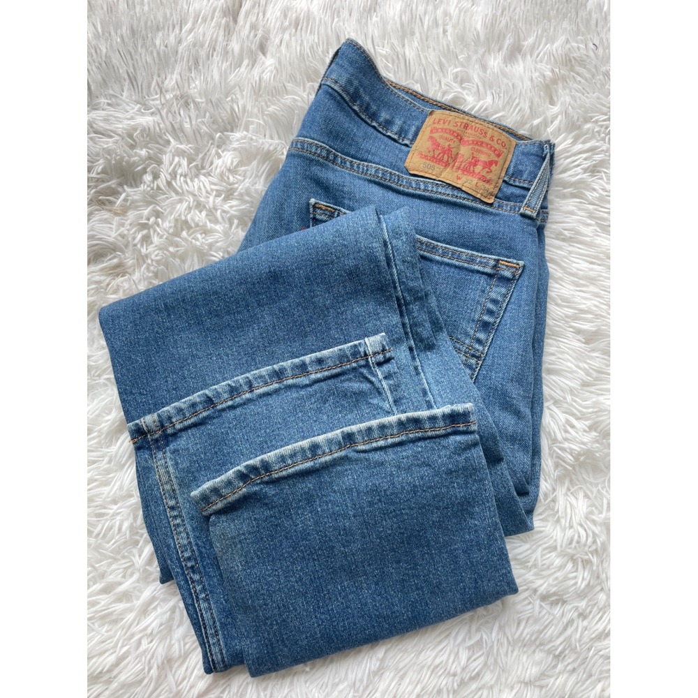 Levi's 505 Regular Fit Straight Leg Jeans